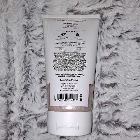 Bath And Body Works Pure Wonder Exfoliating Glow Body Scrub New - Picture 3 of 3